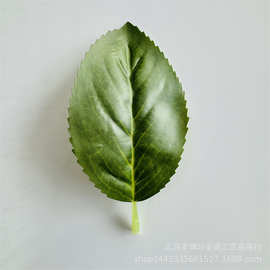 仿真花叶配件 14CM厚单片绣球叶 3D打印叶子 仿真绣球花叶子批发