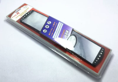 Modified Interior Rearview Mirror with: Large field of view rear view auxiliary mirror