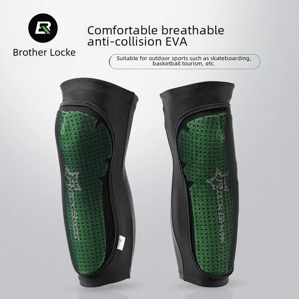 ROCKBROS bicycle anti-collision knee protection mountain bike protective gear sports long knee protection leg protection LF0801