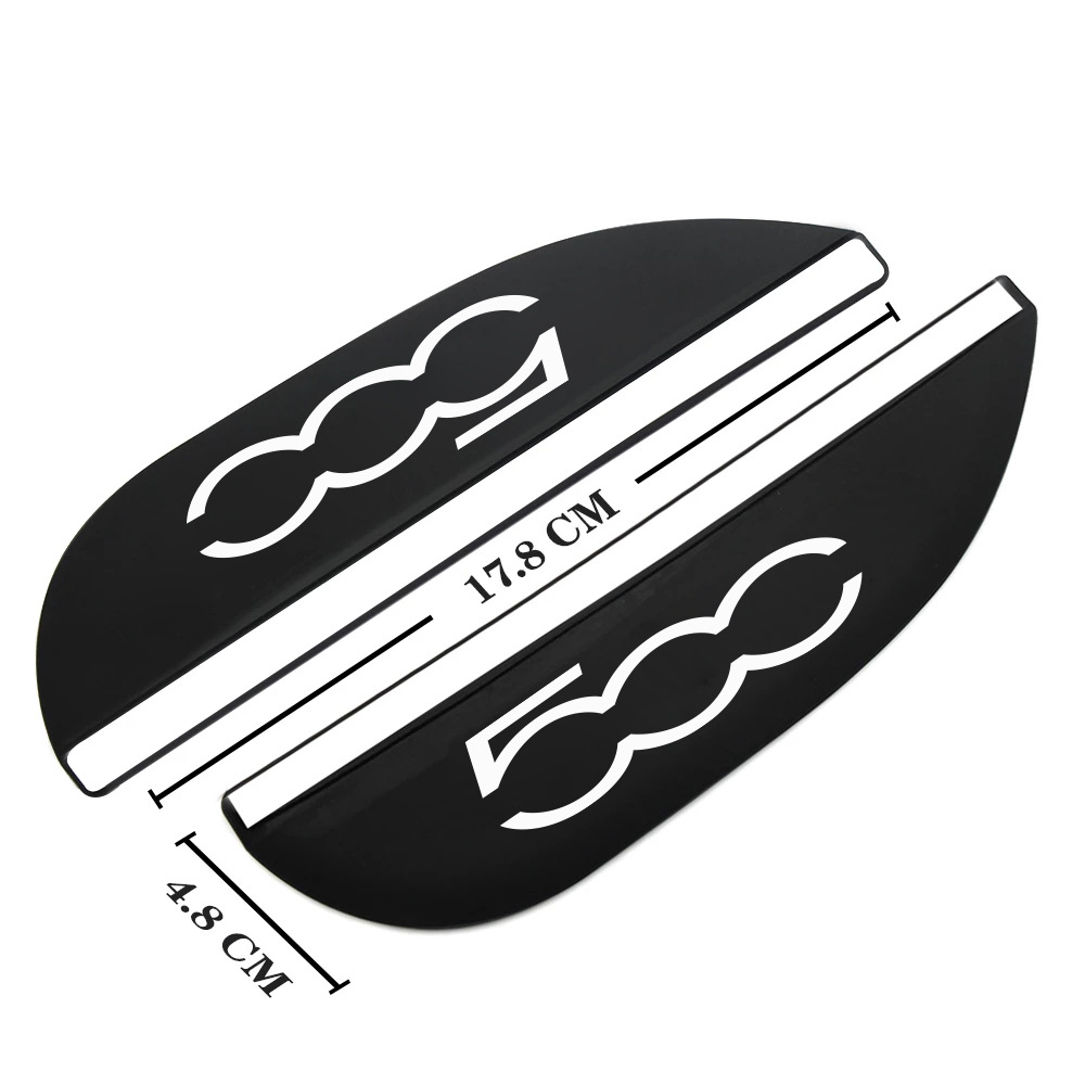 Fiat – FIAT Rearview Mirror Rearview mirror rainproof sticker - fiat-1-500