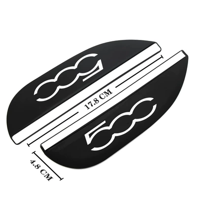 Cross-border explosions are suitable for Rearview mirror rainproof sticker - fiat-1-500