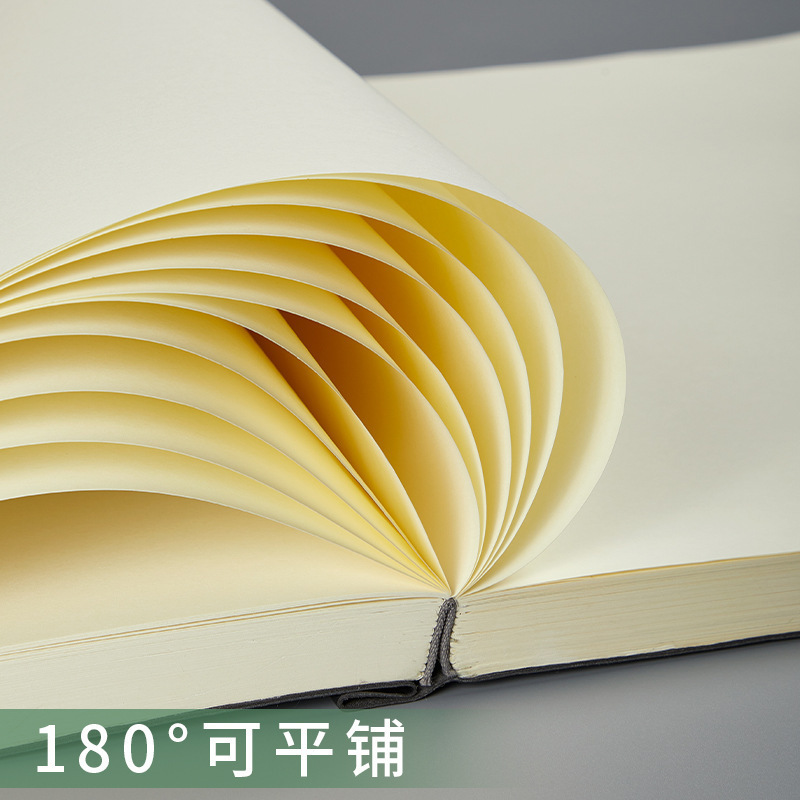 8 オープン特大 A3 ノートブックメモ帳空白インナーページスケッチ 368 枚厚いアートブック描画ブック卸売|undefined