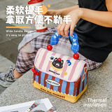 Мультяшный домик, косметичка, сумка через плечо для выхода на улицу, портативная вместительная и большая сумка-органайзер, новая коллекция