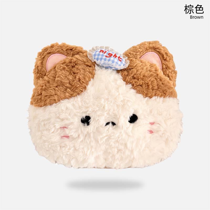 고양이 인형 충전식 온수 찜질팩 손난로 복부 찜질용
