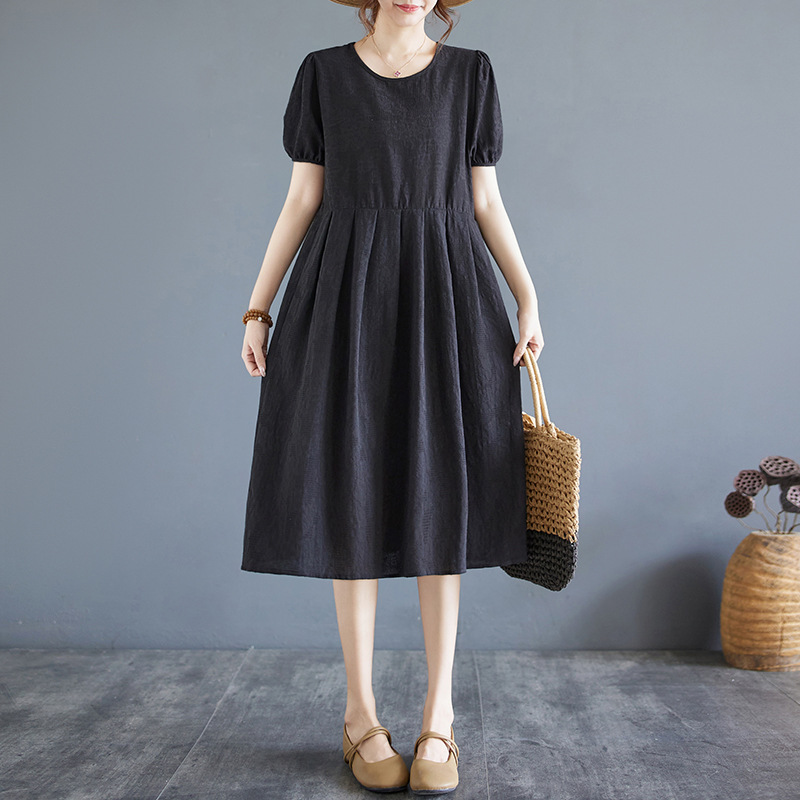   夏  M-2XL 大きいサイズ ワンピース