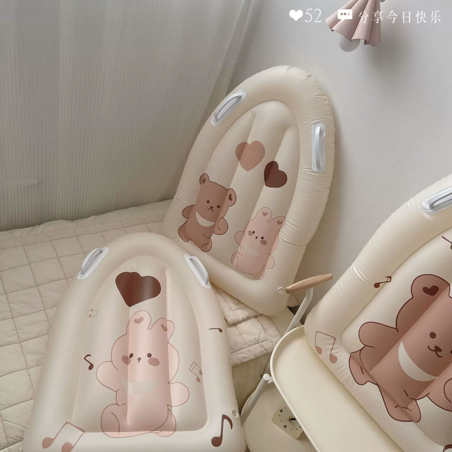 Надувной круг для плавания с ручкой, детские игрушки для аквапарка в корейском стиле, доска для серфинга, надувной плот для плавания