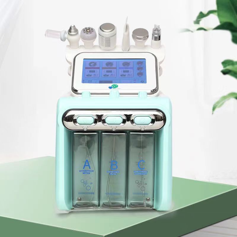 韓国の6in1水素酸素小泡洗浄器具、皮膚総合管理、酸素注入、水分補給、黒ずみ吸引、美容室|undefined