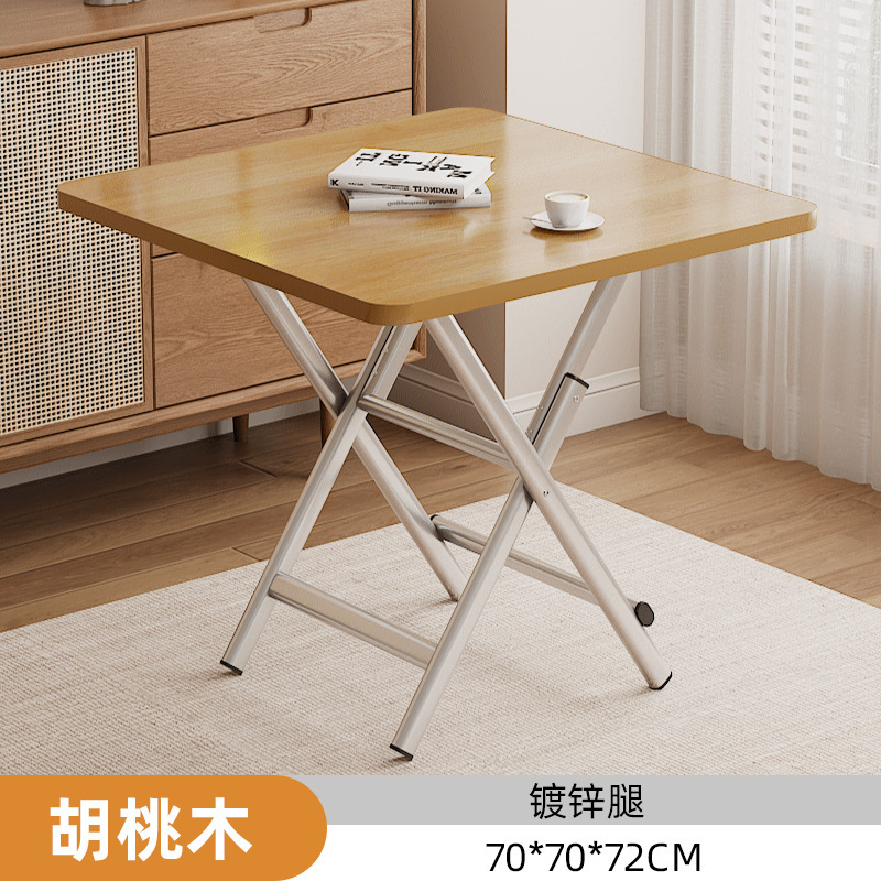 折りたたみ式食卓ポータブル屋外露店テーブル小戸型レンタルハウス簡易家庭用食事小さな円卓|undefined