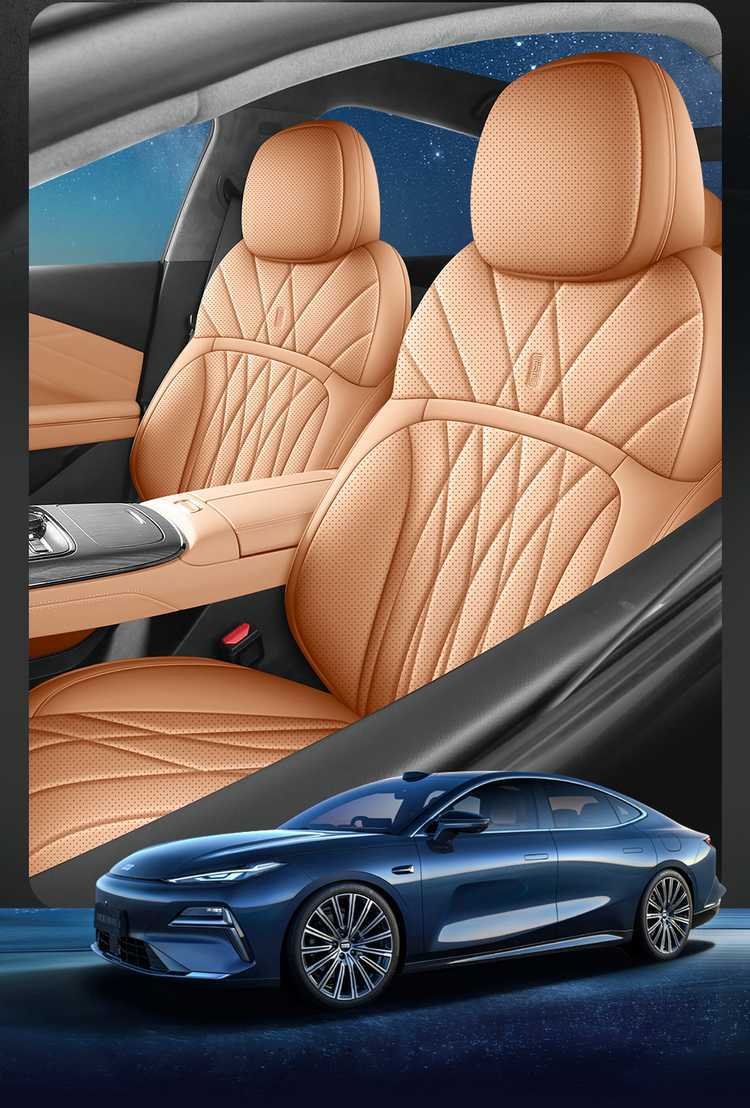 Specifically designed for the Geely Galaxy Xingyao 8-seater, this is a full-coverage seat cover set, featuring all-season perforated leather car seat cushions
