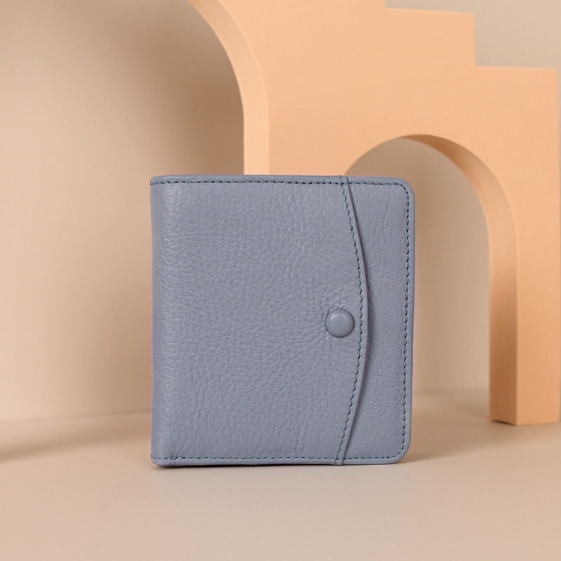 Retro hecho a mano original primera capa de piel de vaca Mini titular de la tarjeta pequeño monedero hombres y mujeres ultrafino de cuero licencia de conducir caso clave