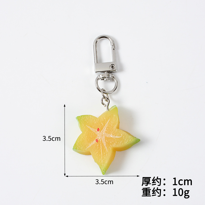 イチゴのスイカのリンゴのみかんのバナナのライチのキーホルダーのアイデアをシミュレーションします。|undefined