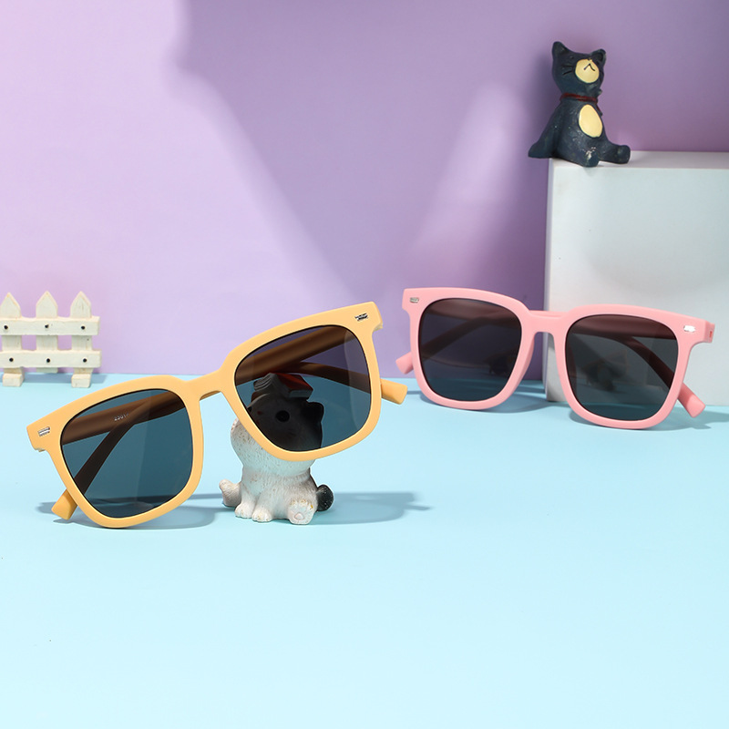 Protección solar lindas gafas de sol polarizadas gafas de sol de moda para niños gafas de sol para niños gafas de sol para niños