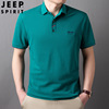 Fashionable summer polo, shirt, colored T-shirt, with short sleeve, 2022 collection, loose fit