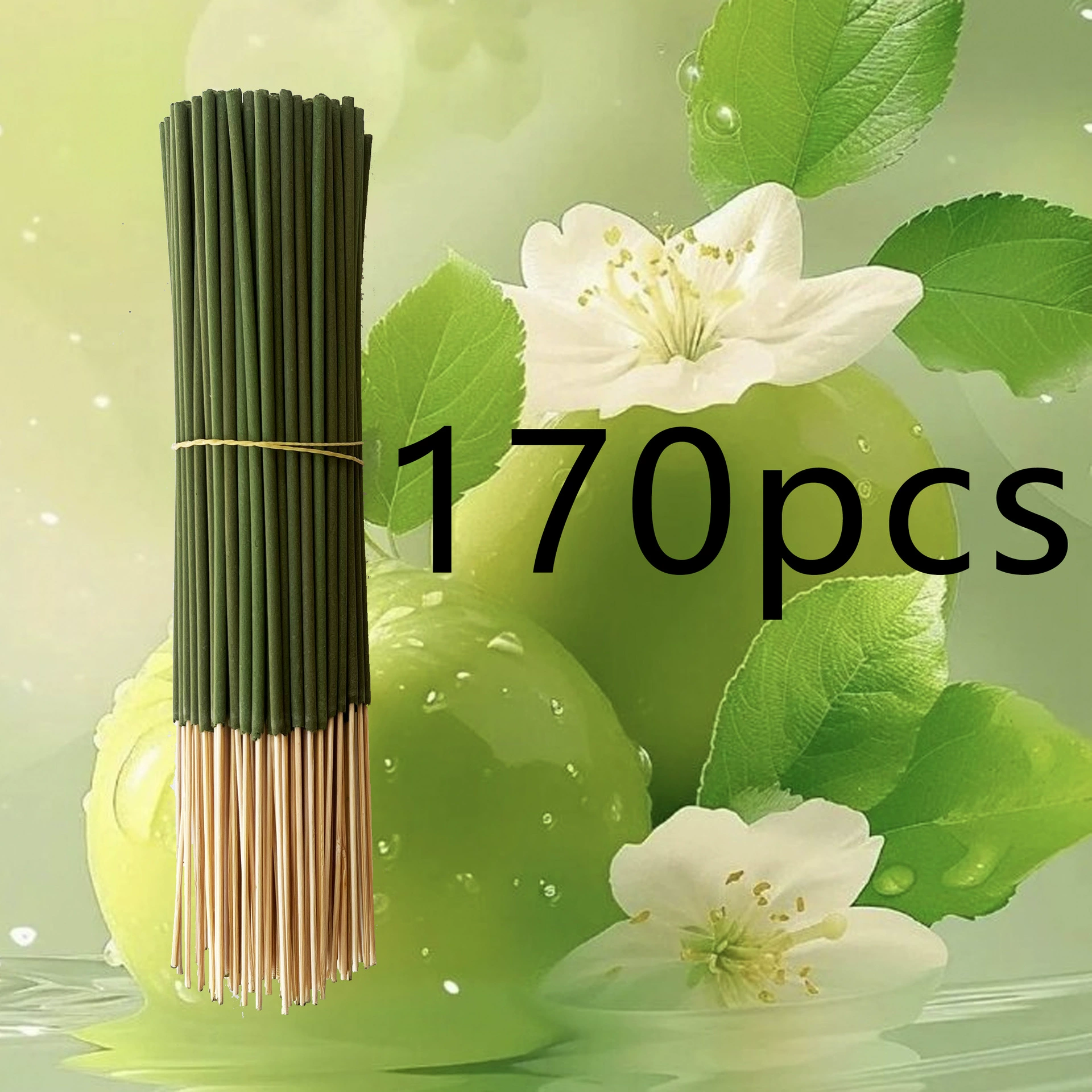 24/73/170 aromatherapy sticks, cross-border household bamboo stick incense, various flavors, optional quantity, can be customized with temu labeling