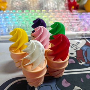 Cross-Border 3D Printed Toy Spiral Cone Pusher Christmas Valentine's Day Decompression Gift Amazon