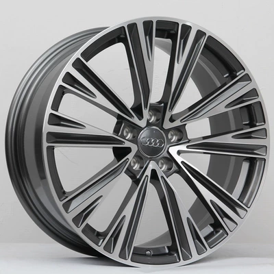 18-inch, 17-inch, 16-inch forged wheels suitable for Audi A6L, A4L/A5/A8/A3/Q5/Q3/TT/A7 modification (Hub) - 17x75j-ten-spoke-gray-base