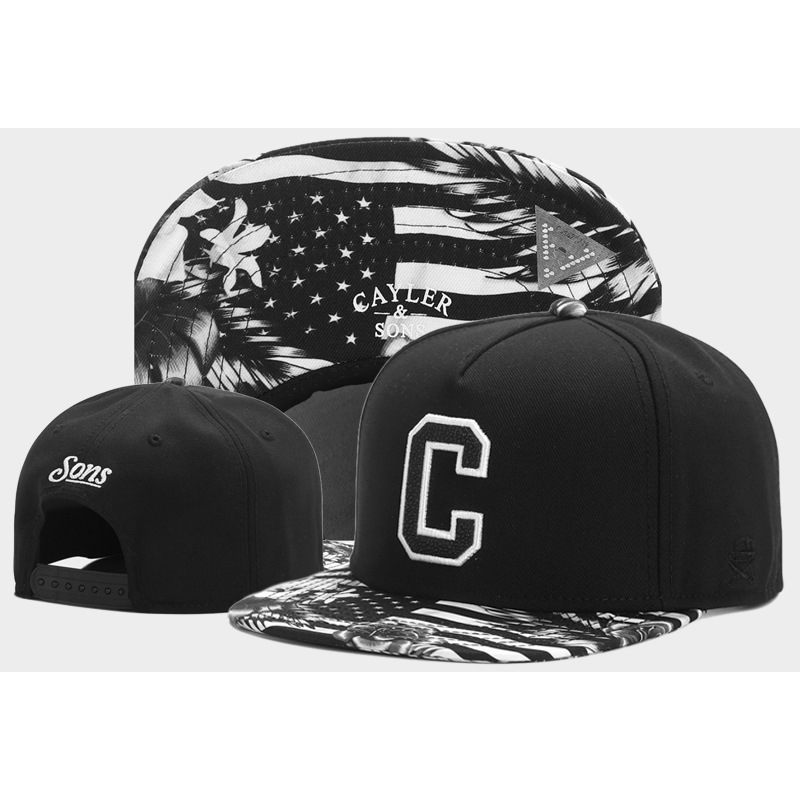 Sombrero de ala plana de comercio exterior, gorro de ajuste, gorro de coche, gorro de moda estadounidense, lote de entrega de una pieza de sol