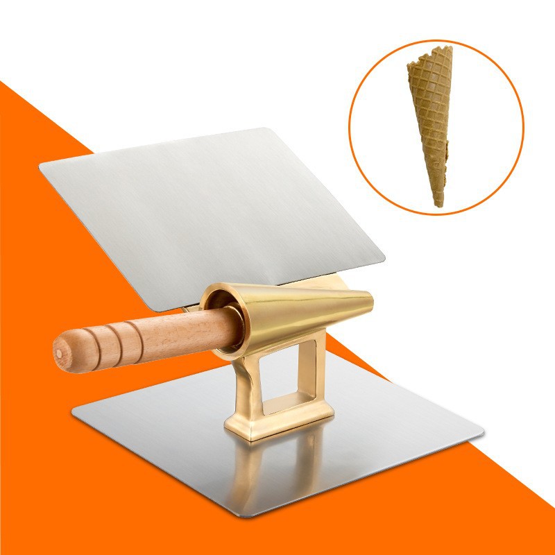 Colección de herramientas: rollos de helado, los cuencos de helado en forma de cuenco, en forma de canasta de flores, están disponibles en aluminio, cobre, madera, etc.