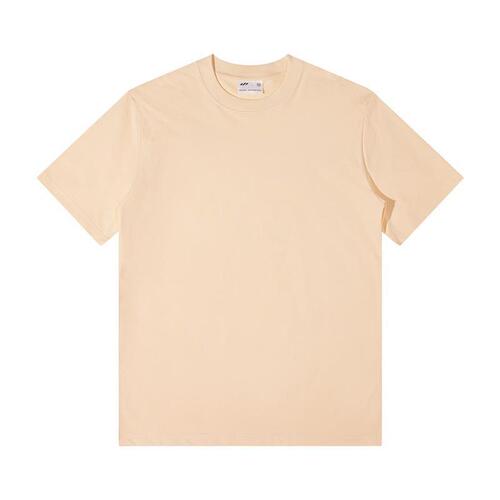 Summer Cool Sensation Casual T-Shirt for Men and Women, Versatile Solid Color Crew Neck Basic Top, Pure Cotton Short Sleeve Loose Top