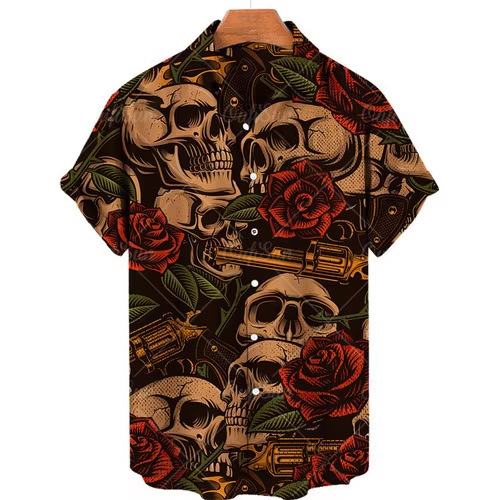 Supports Multi-Platform Dropshipping of Sports 3D Printed Shirts, Casual Cross-Border Hot-Selling Breathable Quick-Dry Shirts for Leisure and Vacation