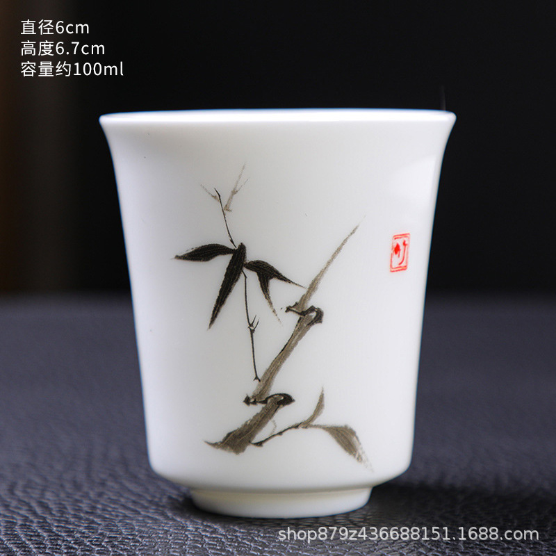 난초 향기 컵 (대나무)