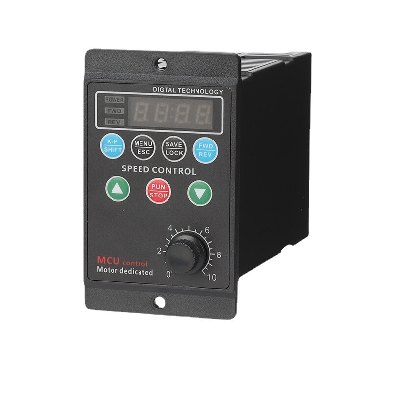 Ac220 Small Simple Three-Phase Motor Vector Frequency Conversion Precision Speed-Adjustable Digital Controller T13-750W-12-H Ac220 Small Simple Three-Phase Motor Vector Frequency Conversion Precision Speed-Adjustable Digital Controller T13-750W-12-H