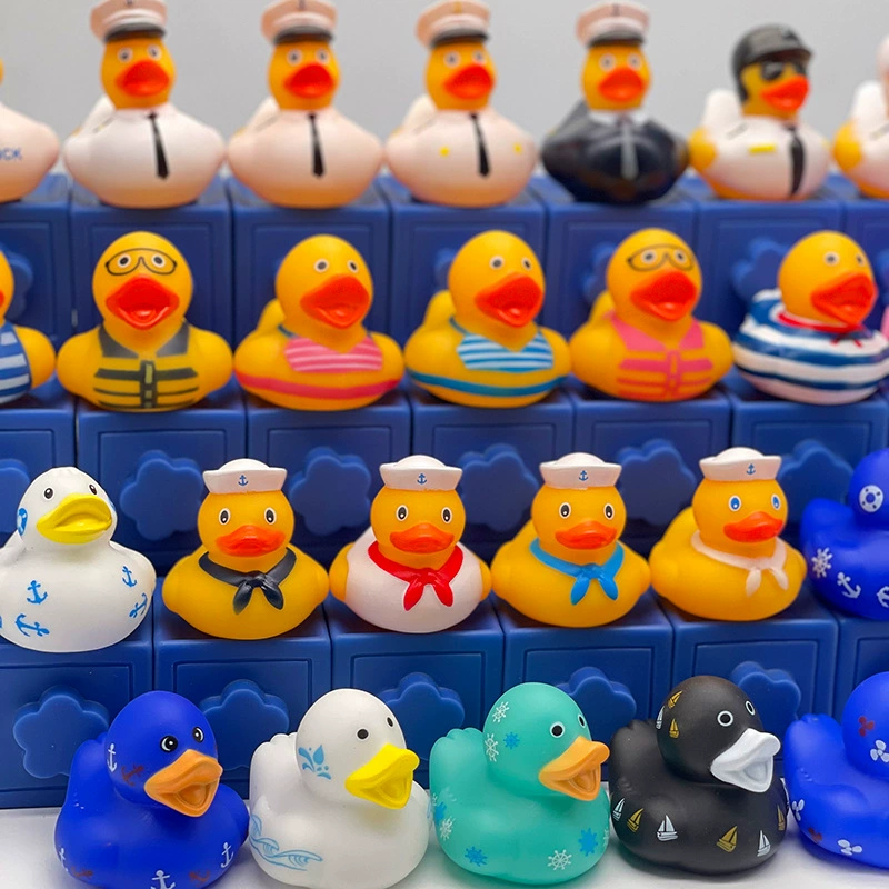 Горячий новый продукт, летний круизный корабль, утка, 6 см, подарок, вечеринка, игра, круиз, резиновая капитан, утка
