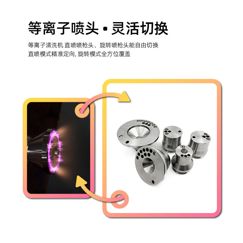 三轴平台旋转等离子清洗机-ZH-AP-1000X-X(黑色)