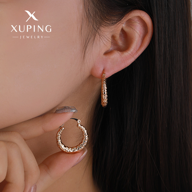 Joyería de Xupe pendientes geométricos de moda transfronteriza europea y americana nicho femenino alto sentido temperamento francés pendientes joyería al por mayor