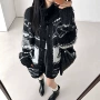 秋冬加厚外穿宽松毛衣