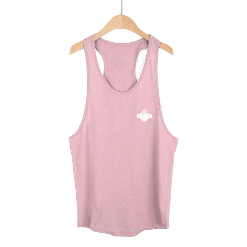 Muscle Olympian Brothers Loose Men's Sports Leisure Korean Summer Cotton Gym Running Training I-shaped Vest