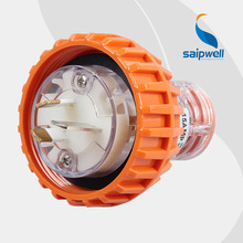 賽普供應澳式防水插頭SP-56P315戶外電源插頭 澳洲標准電纜插頭