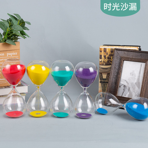 Water Droplet Hourglass 30-Minute Timer Home Desk Decor Graduation Day Festival Gift Business Travel Souvenir