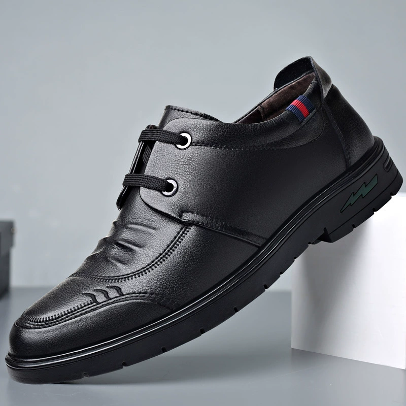 Мягкая кожаная повседневная обувь, мужские черные туфли, мужское кожаное деловое платье, производители мягкой подошвы, Оптовая Мужская обувь