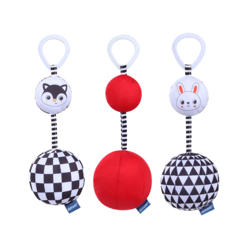 Aipinqi nueva bola visual para bebés 0 - 6 meses juguetes audiovisuales juguetes de entrenamiento visual para bebés en stock
