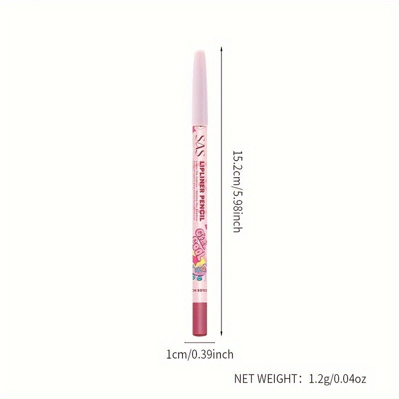 El delineador de labios de punto transfronterizo de USHAS europeo y americano es fácil de colorear, resistente al agua de larga duración, taza antiadherente, efecto de maquillaje mate SAP002 image 6