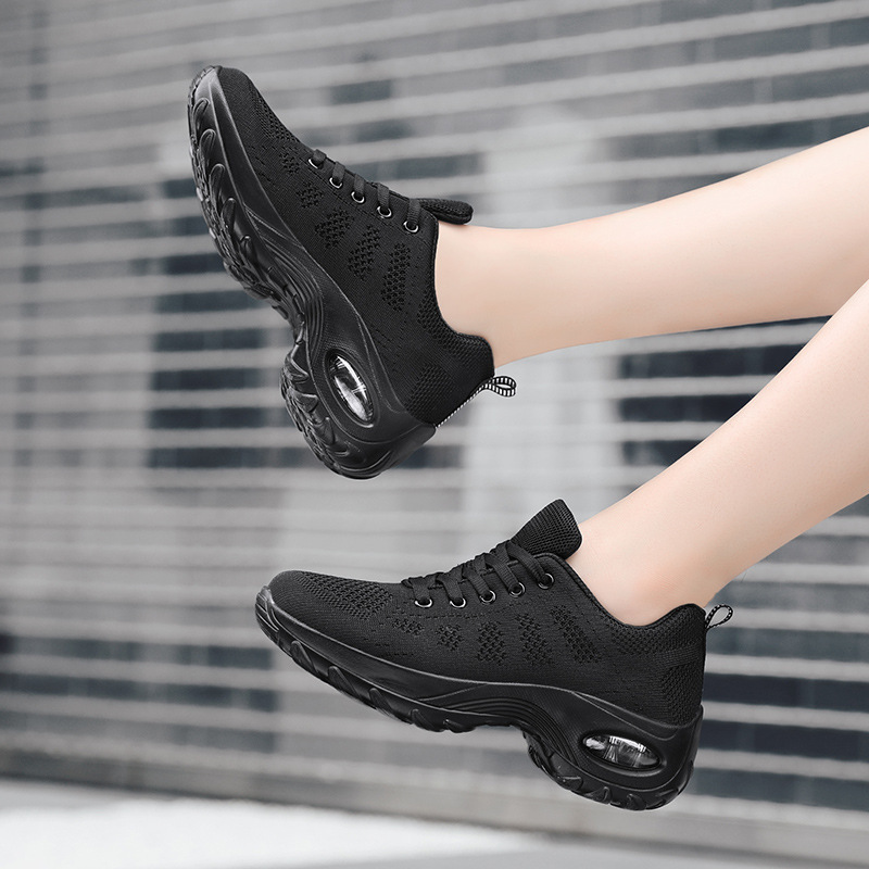 Mesh Women's Spring New Breathable Thick-Soled Sneakers Export White Lightweight Fashion Casual Trendy Shoes_vogvips.com