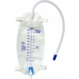 Cross-Border Urine Bag Leg Bag Individually Packaged 750ml 1000ml Urine Collection Leg Bag Urine Drainage Bag