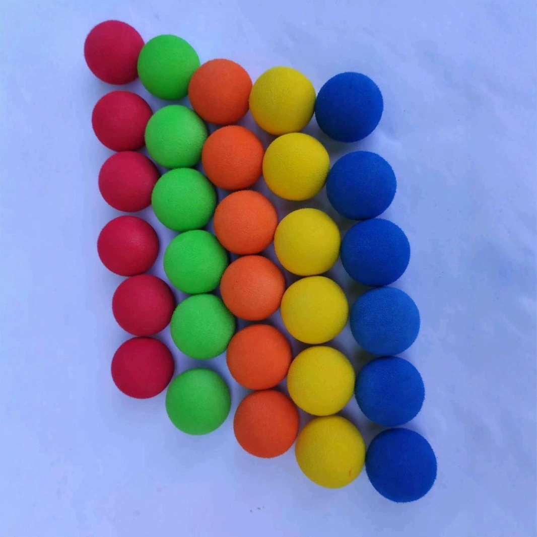 Прямые продажи с фабрики детские игрушечные шарики eva пузырчатые шарики эластичные шарики EVA шарики радуги шарики