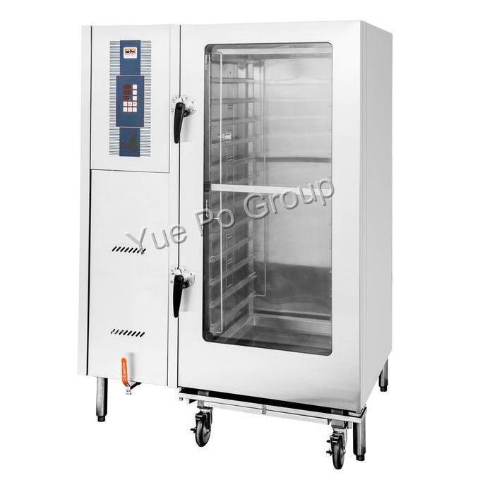 富利天然气环保车仔蒸柜(电磁安全掣)