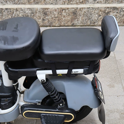 Cross-border Electric Vehicle Rear Seat Electric car cushion - 31205cm-strap-whole-leather-size-6-black