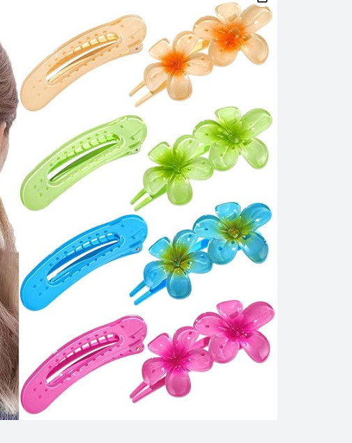 Amazonの人気ヘアクリップセット、シームレスな後頭部つや消し爪クリップ、長方形のサメクリップ、クロスボーダーヘアアクセサリー|undefined