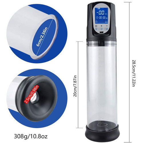 Male electric airplane cup masturbator penis trainer physical vacuum erectile stretcher adult