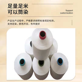 工厂现货SD涤纶长丝DTY低弹NIM网络丝SIM白色100D144F针织机织