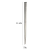 Square non-slip chopsticks stainless steel, wholesale