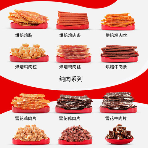 Dog Snacks Beef and Chicken Chewing Training Rewards for Puppies and Adult Dogs Pet Food Snack Gift Pack Wholesale
