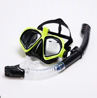 Взрослый новый gopro закаленное стекло силиконовое зеркало для дайвинга полностью сухая трубка для подводного плавания комплект с подставкой