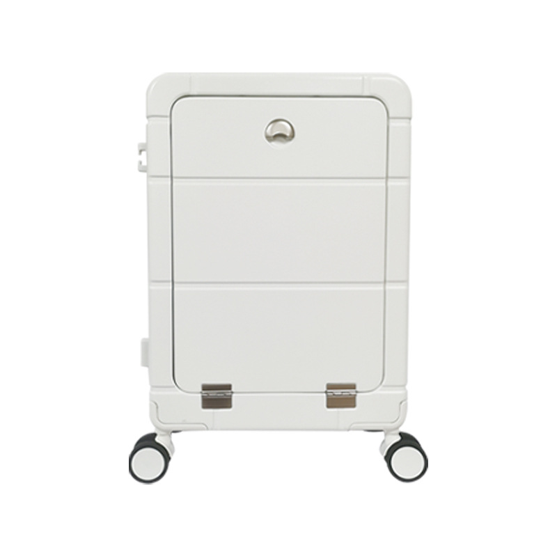 Front Opening Dry Wet Separation Suitcase 20-inch