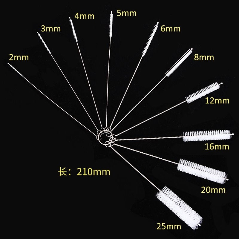 Brush for Cleaning Inner Holes of Straws, Filter Brush for Washing Straws, Teapot Spout, Pipes, Small Gaps, Long Brush Set for Cleaning Inner Walls Brush for Cleaning Inner Holes of Straws, Filter Brush for Washing Straws, Teapot Spout, Pipes, Small Gaps, Long Brush Set for Cleaning Inner Walls
