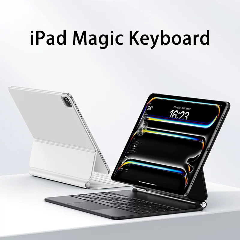 Protective Keyboard Case (iPad) Pro 11 — Bluetooth Keyboard, Adjustable Stand, Official Colors
